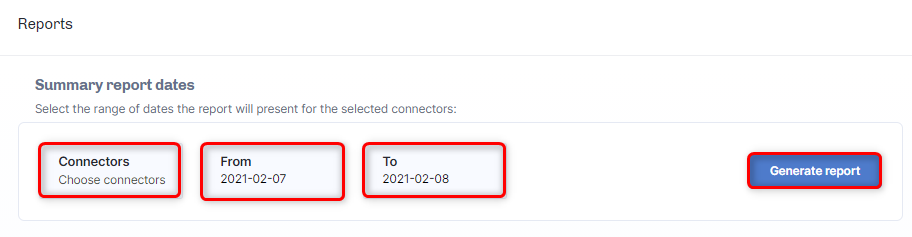 Votiro's Secure File Gateway - Management Dashboard Reports - Summary Report