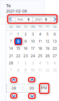 Report - To Date and Time