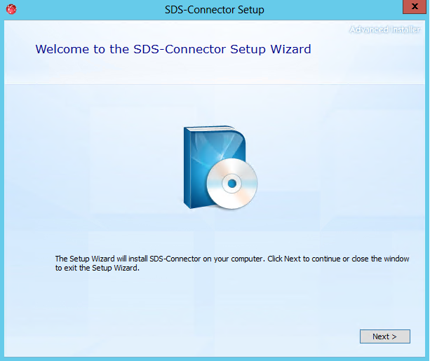 Votiro's Secure File Gateway for Email - Connector Setup Wizard