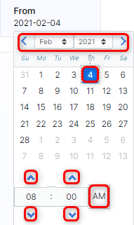 Report - From Date and Time