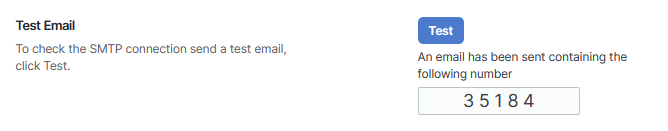 Votiro's Secure File Gateway - SMTP - Test email response