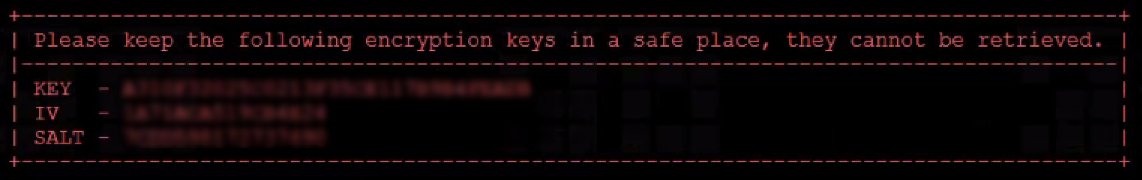 Votiro's Secure File Gateway - Encryption Keys